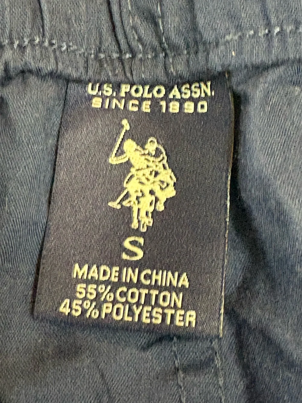 U.S. Polo Assn. Men's Dark Navy Athletic Boxers | Size Small